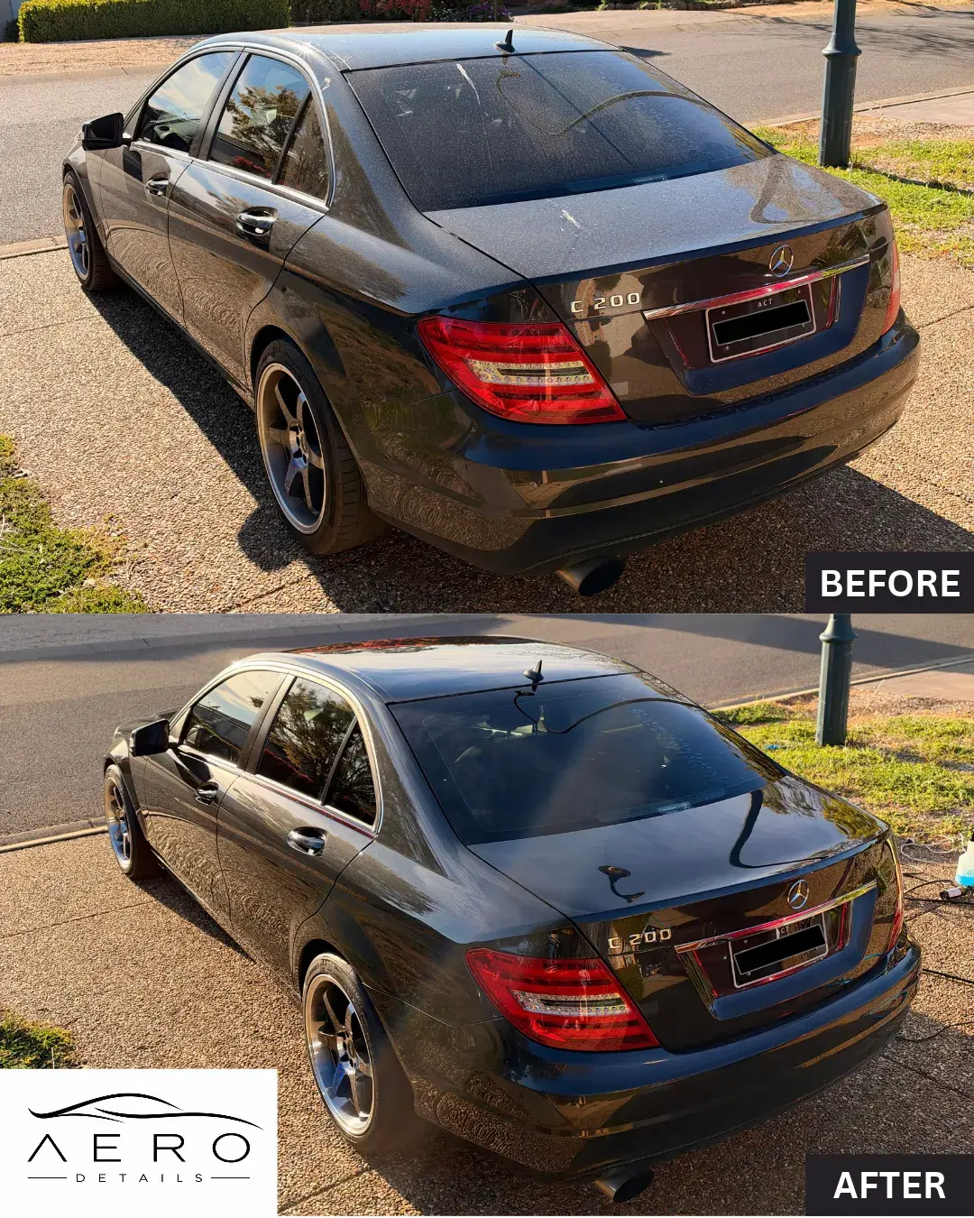 Mercedes-Benz C200, Exterior Wash, photo 2 of 4